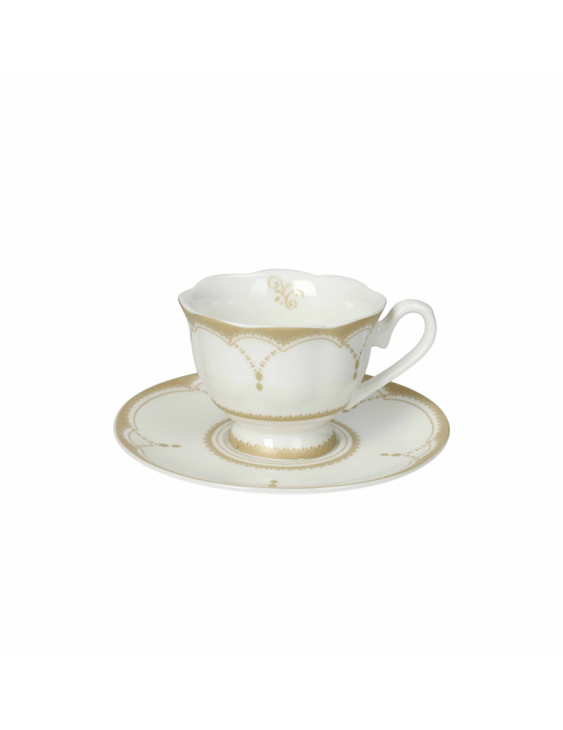 TAZZA THE CANTICO SET 2 PZ NEW BONE CHINA