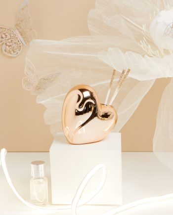 Claraluna - Profumatore Cuore Piccolo Rose Gold 25121