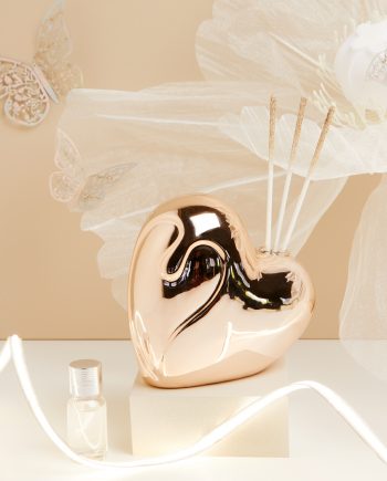 Claraluna – Profumatore Cuore Grande Rose Gold 25124