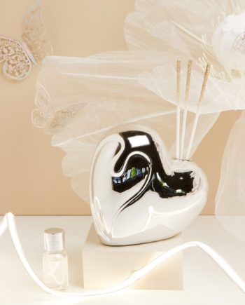 Claraluna – Profumatore Cuore Grande Silver 25125
