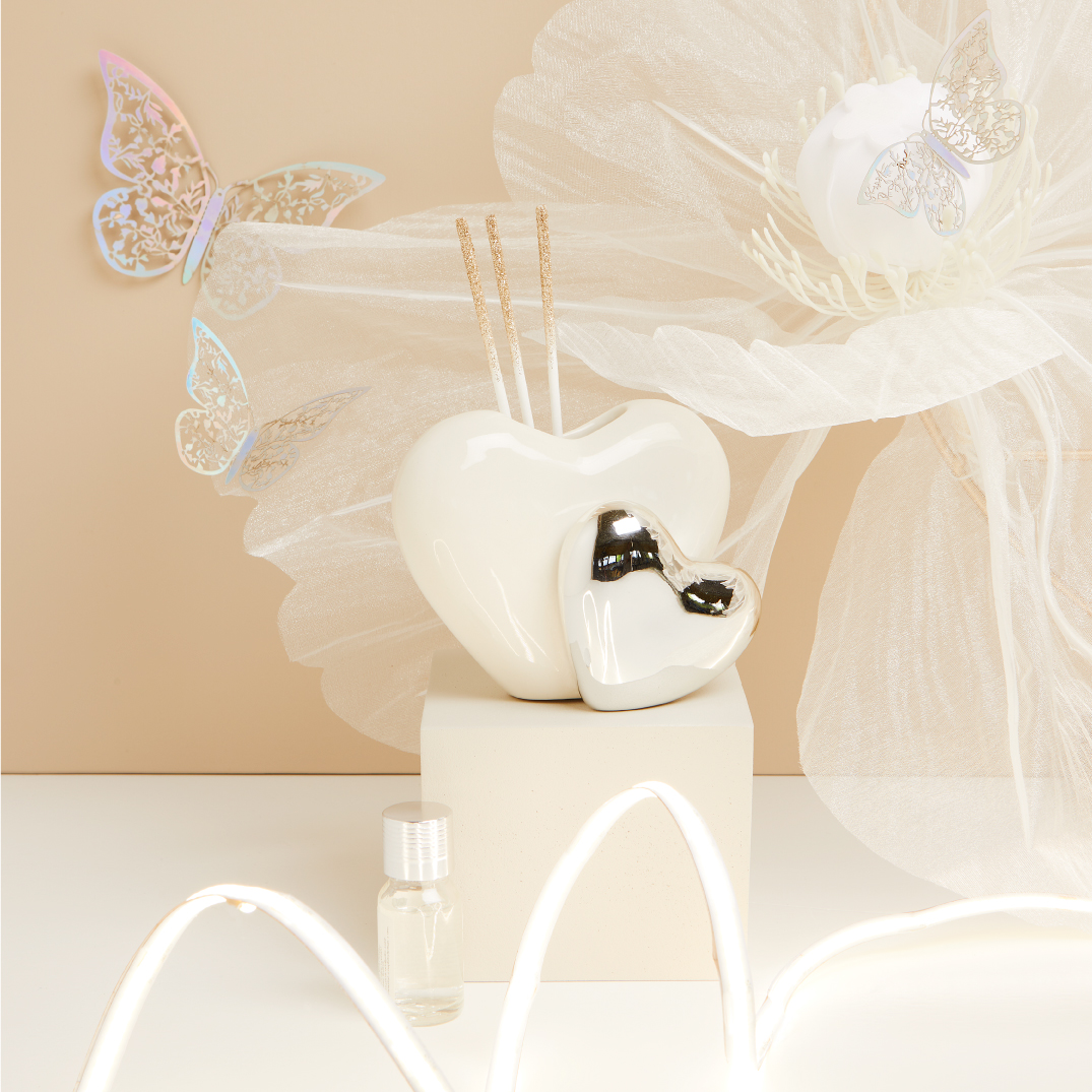 Claraluna – Profumatore Doppio Cuore Piccolo 25132