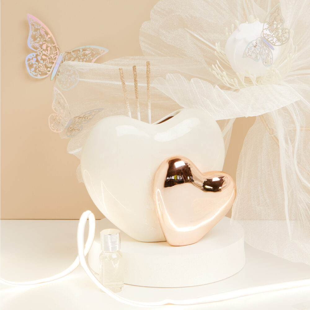 Claraluna - Profumatore Doppio Cuore Grande 25134