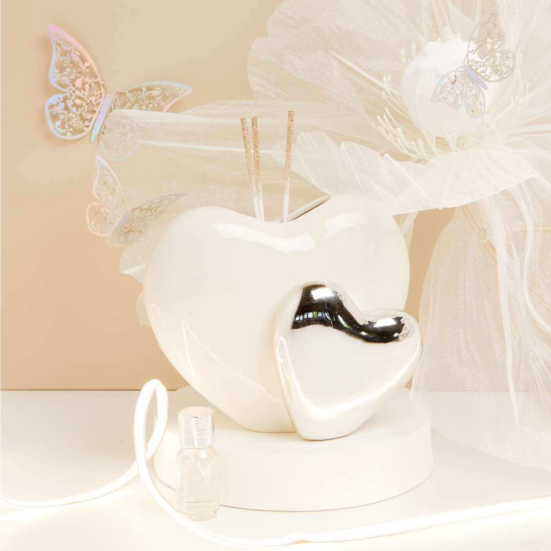 Claraluna – Profumatore Doppio Cuore Grande 25135