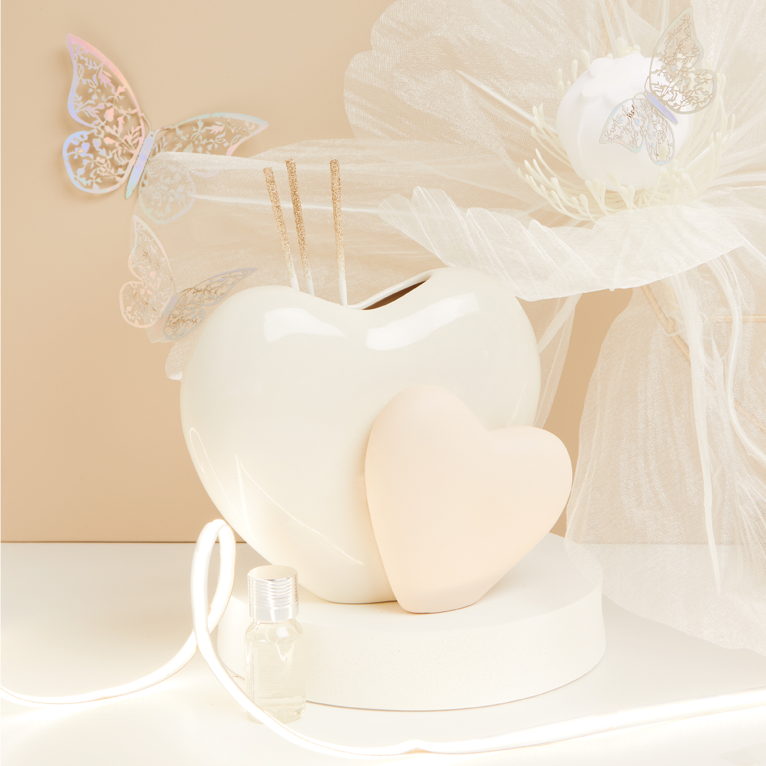 Claraluna – Profumatore Doppio Cuore Grande 25136