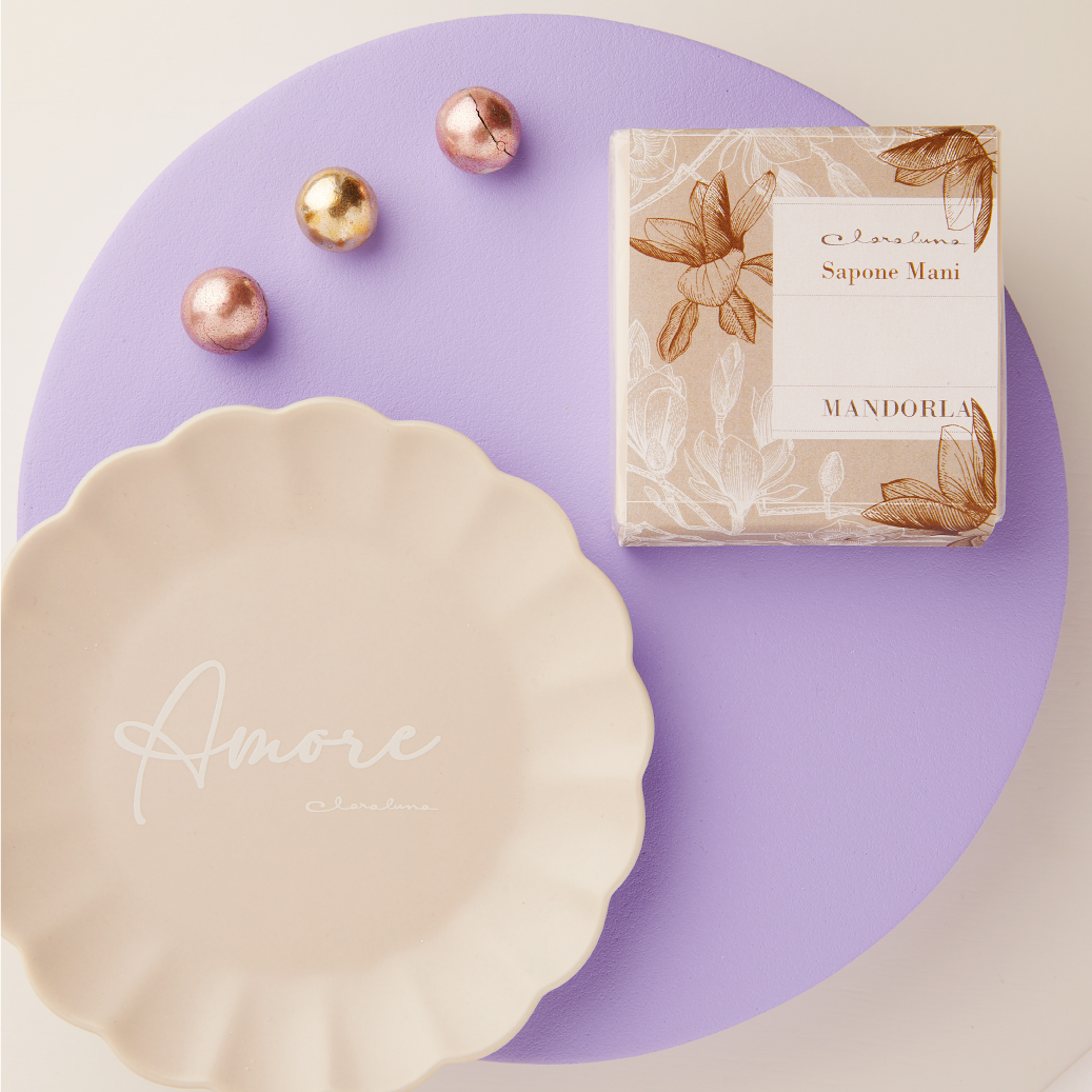 Claraluna - Piattino Amore c/sapone 25271