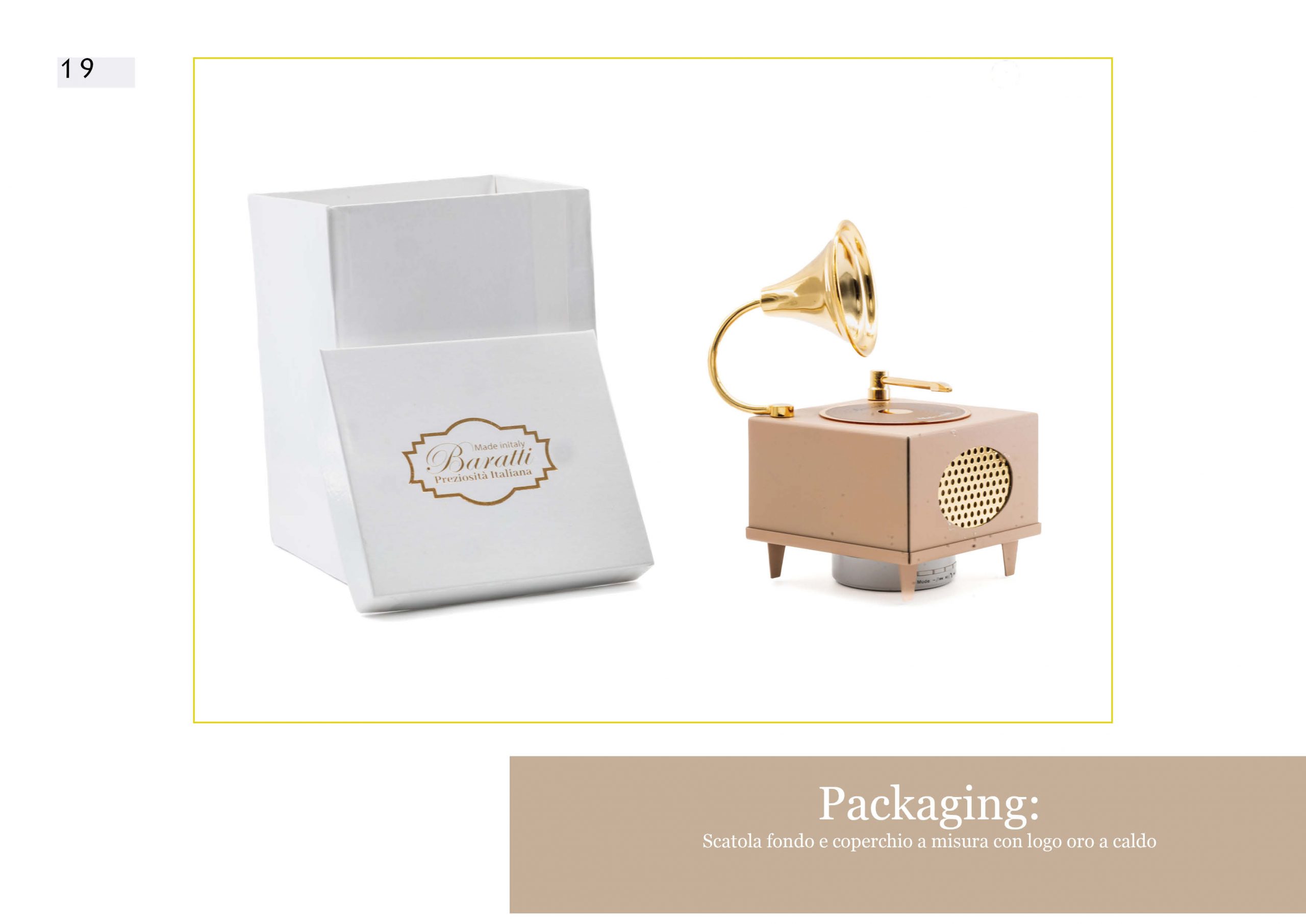 Baratti - Grammofono Bluetooth