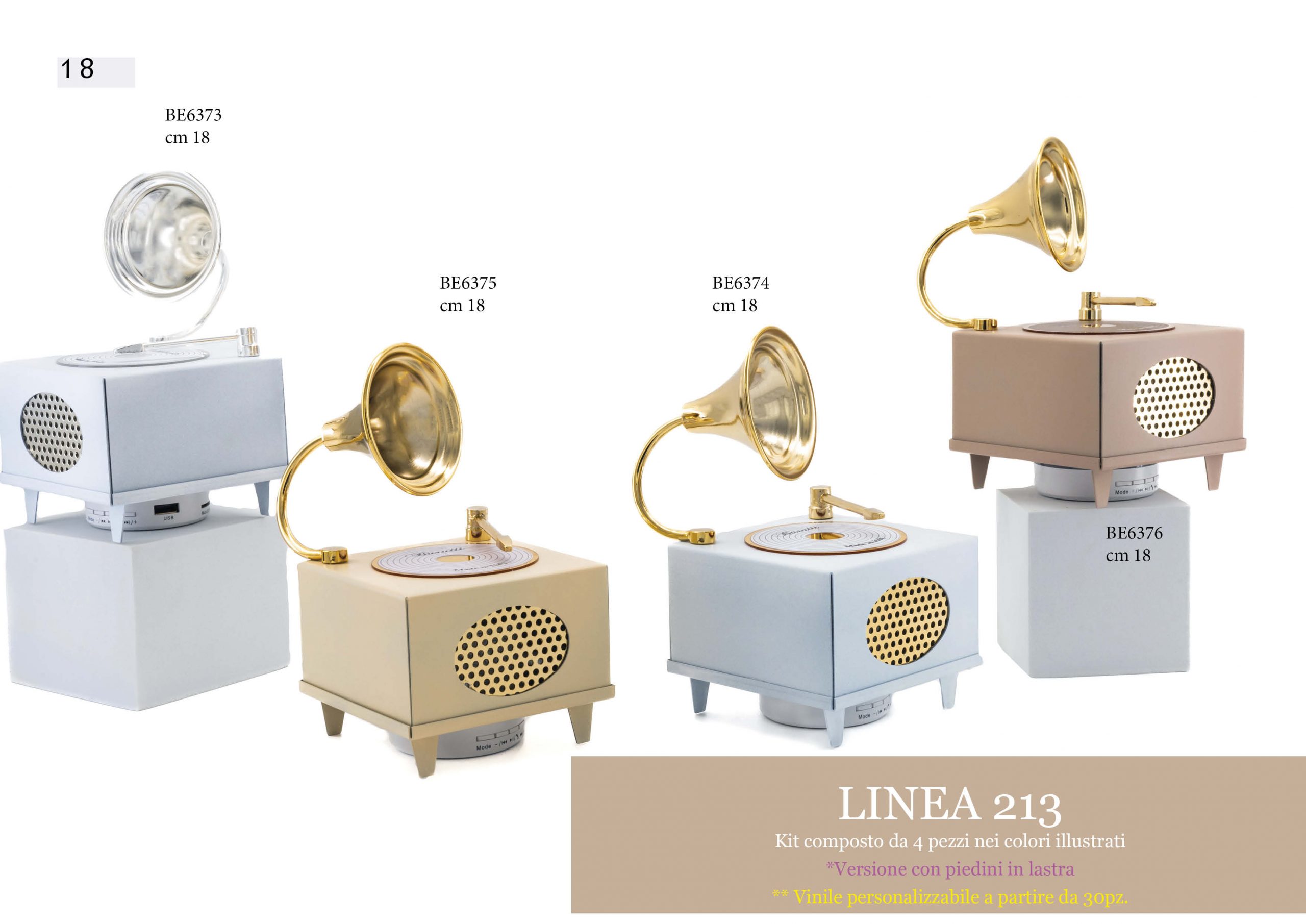 Baratti - Grammofono Bluetooth