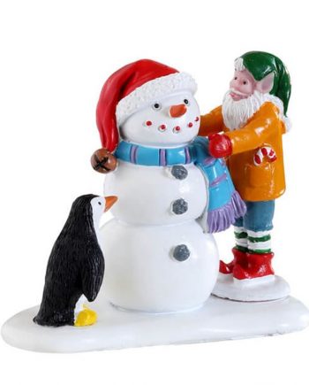 Personaggi Lemax - Building a snowman