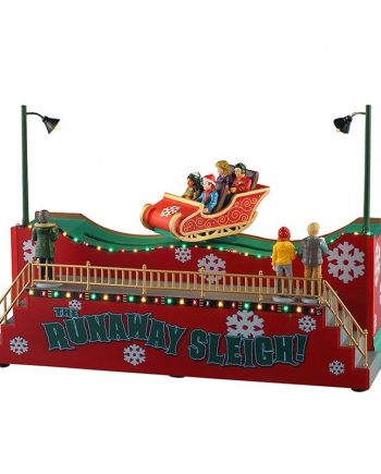 Lemax - The Runaway Sleigh con Alimentatore