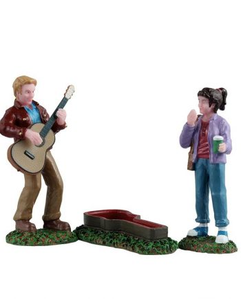 Personaggi Lemax - Rockin’ billy, set of 3