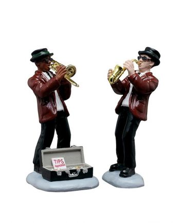 Personaggi Lemax - Jazz duo, set of 2