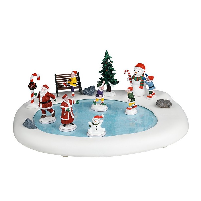 NORTHERN LIGHTS SKATING POND B/O 4.5V COD. 44363