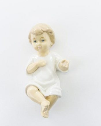 BAMBINO GESU’ IN PORCELLANA H.17CM