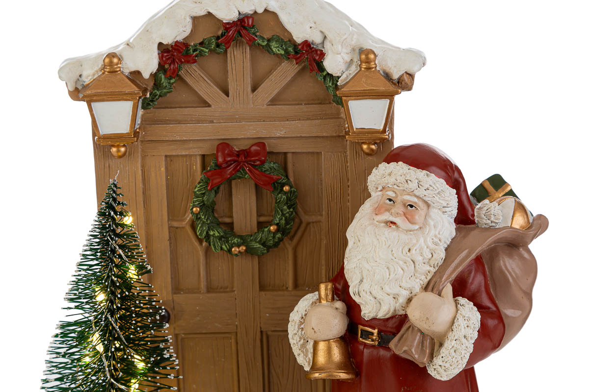 Babbo Natale all’uscio Led