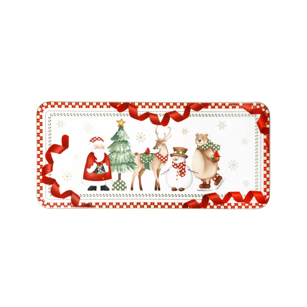 Vassoio Rettangolare in Porcellana “Racconti”