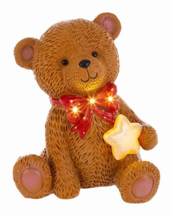 Teddy Natalizio c/fiocco Luminoso Big