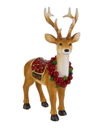 Renna Natalizia c/Ghirlanda