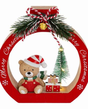 Decorazione Natalizia Teddy