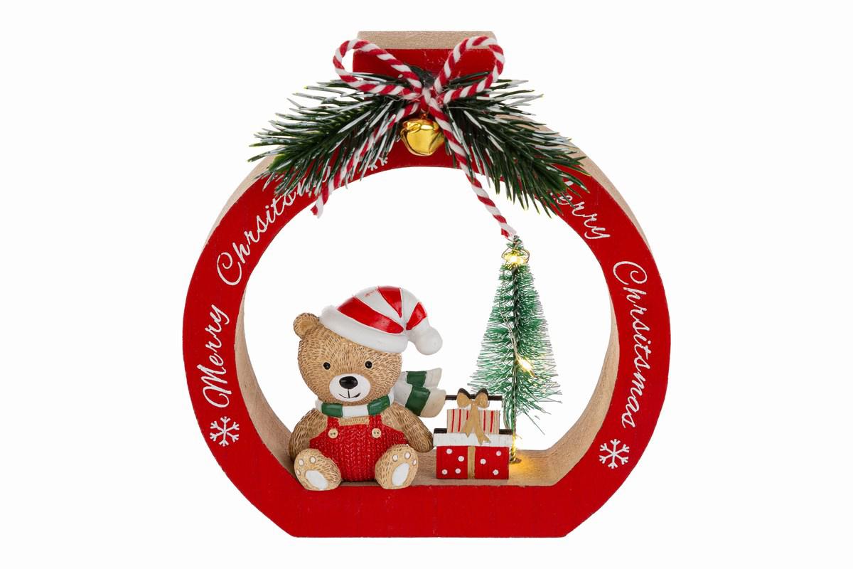 Decorazione Natalizia Teddy