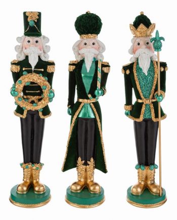 Soldatino Schiaccianoci Velvet Verde Medium