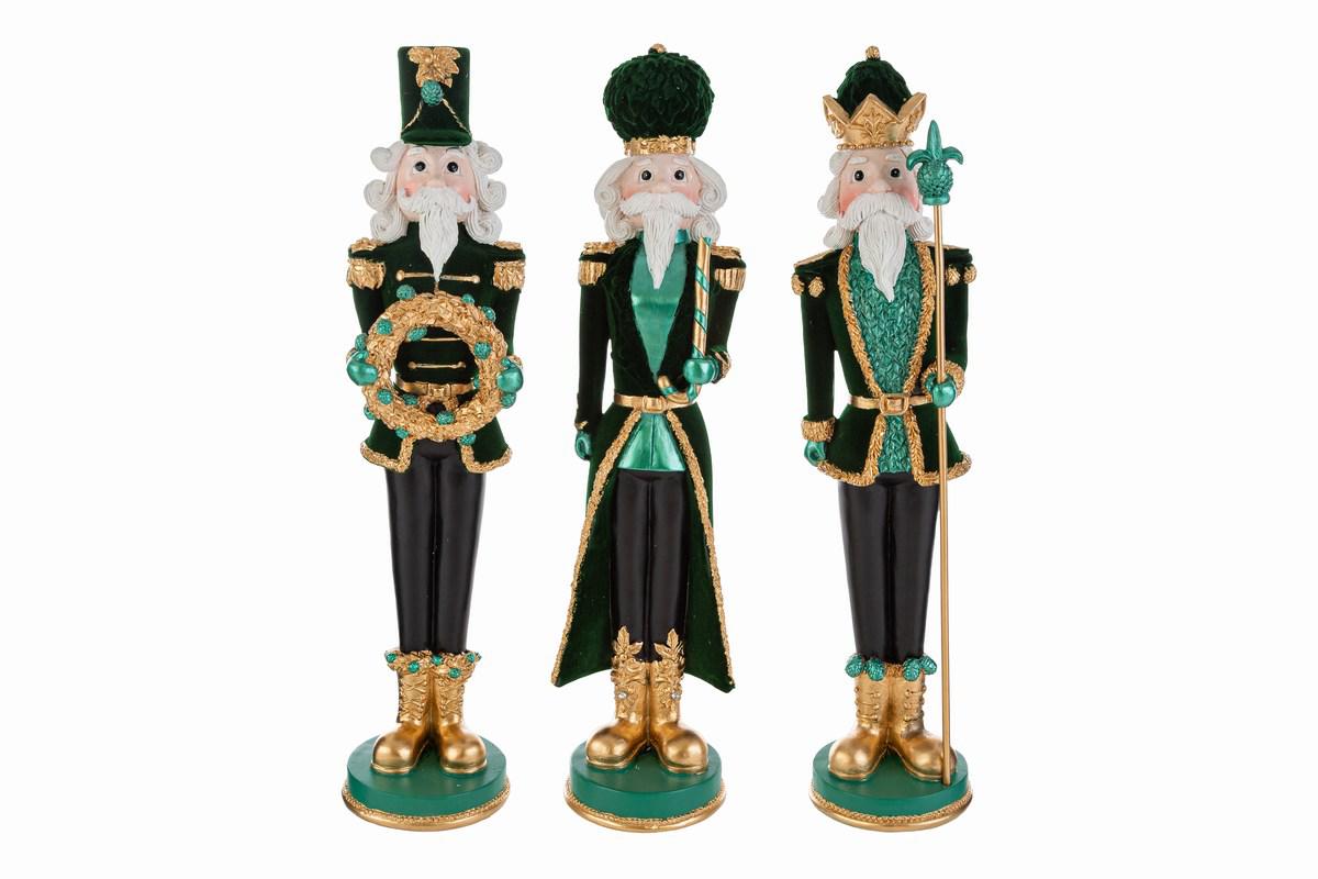 Soldatino Schiaccianoci Velvet Verde Medium