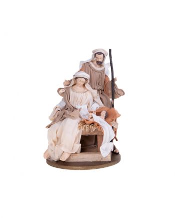 NATIVITA' CON BASE RESINA E TESSUTO