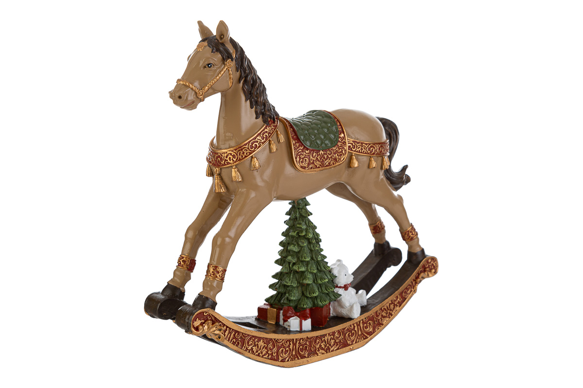 Cavalluccio A Dondolo Natalizio Big