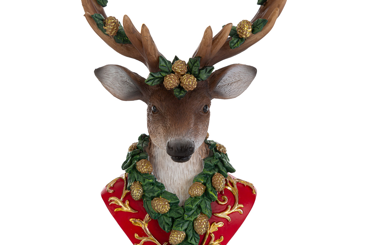 Renna Natalizia Mezzo Busto