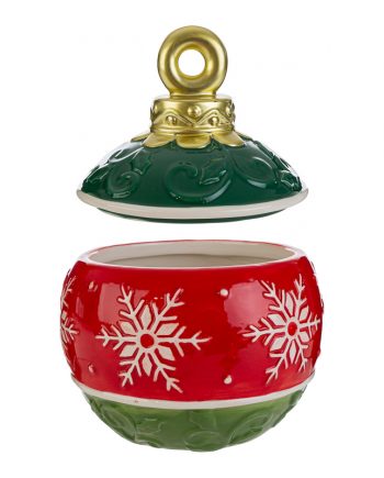 Biscottiera “SFERA” Natalizia