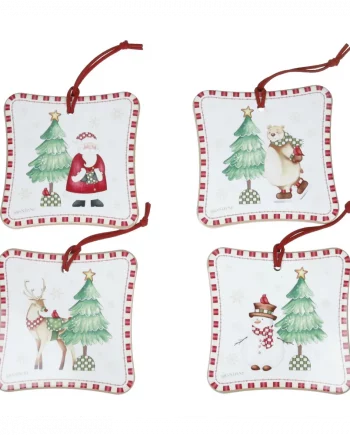 Decoration Quadrata set 4pz “Racconti”