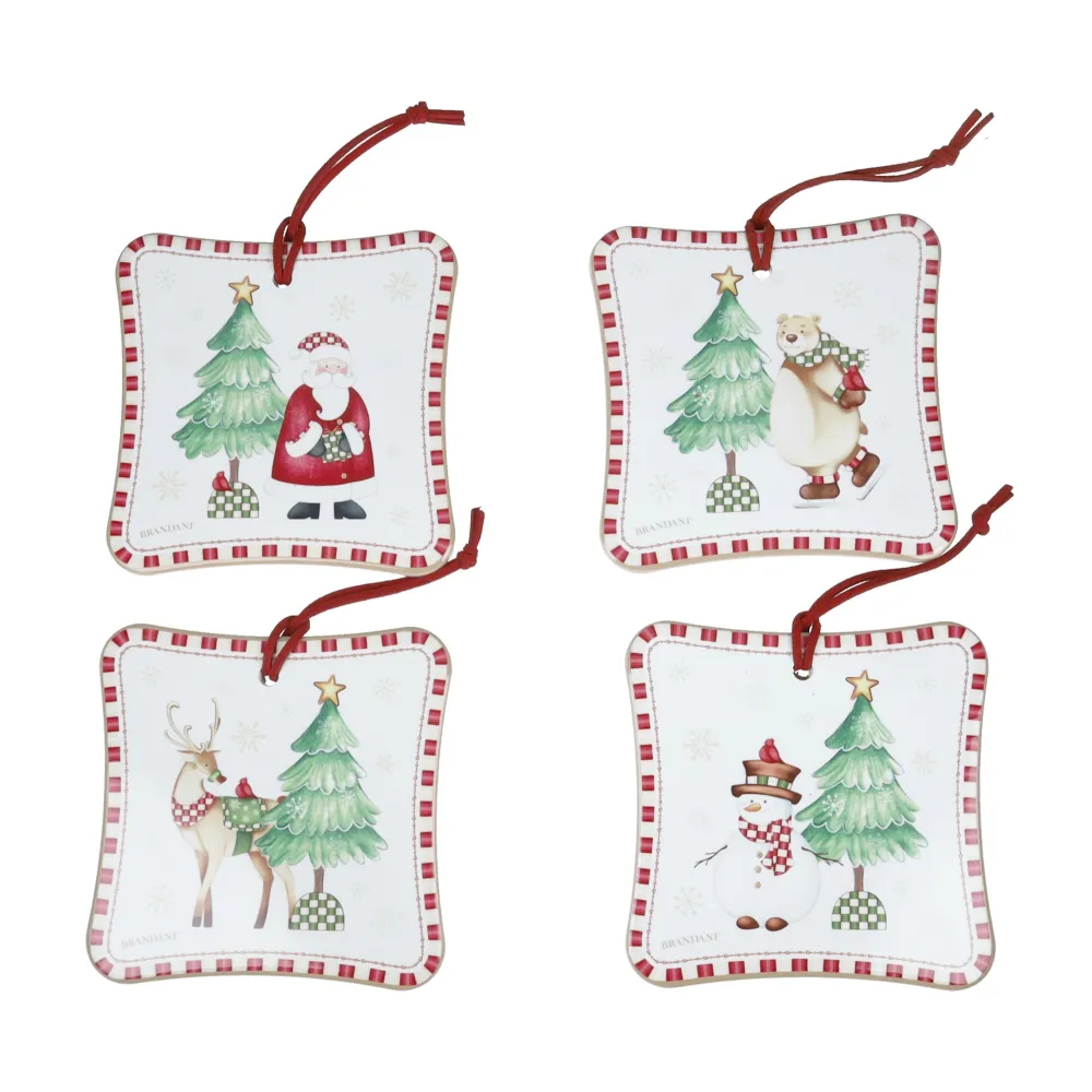 Decoration Quadrata set 4pz “Racconti”