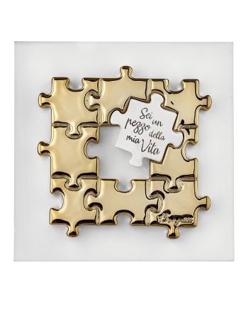 BOMBONIERE MATRIMLNIO Quadretto Puzzle ME2701/1BOR