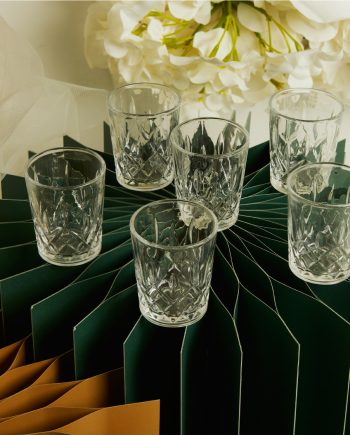 Bomboniera set 6 pz bicchierini liquore Claraluna 26019