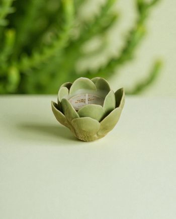 Candela Ninfea verde profumata