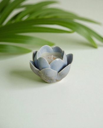 Claraluna – Candela Profumata Ninfea Celeste 26225