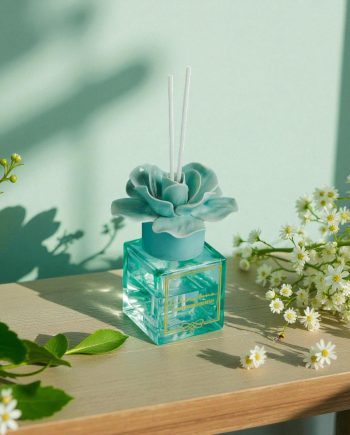 Bomboniere Claraluna – Profumatore Fiore Turchese 26194