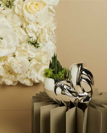Claraluna – Vaso Cuore Silver 26135