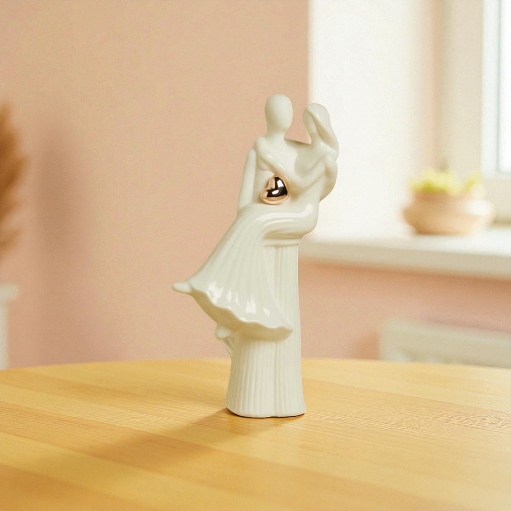 Claraluna – Coppia Sposi Cuore RosaGold 26201