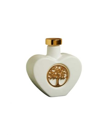 OLIERA CON ALBERO DELLLA VITA BOMBONIERA GOLD