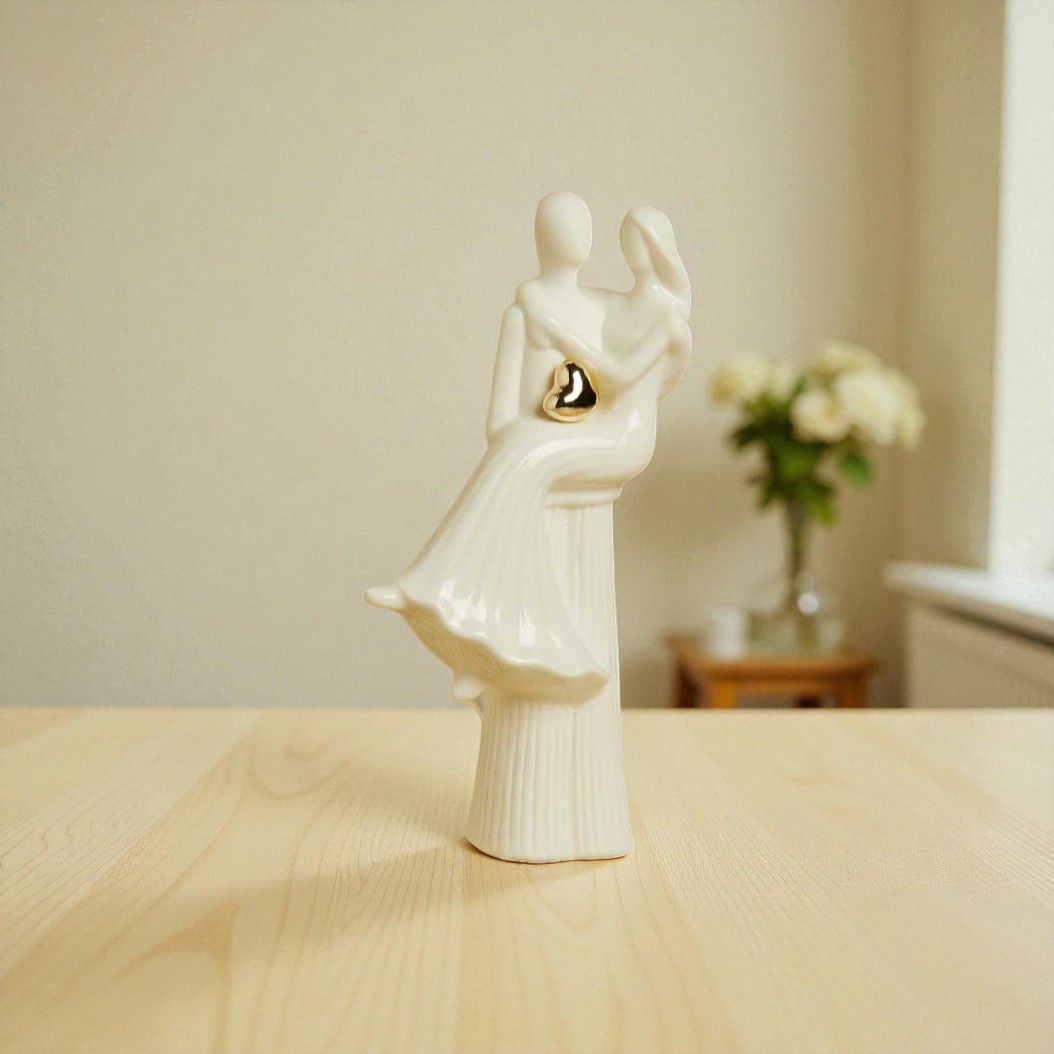 bomboniera coppia sposi in porcellana