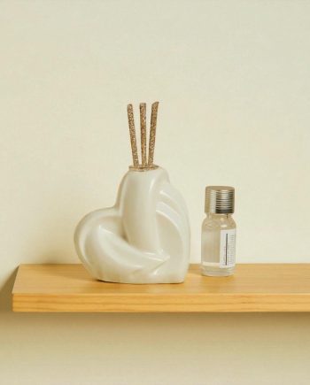 Claraluna – Diffusore Cuore Bianco Piccolo 26133