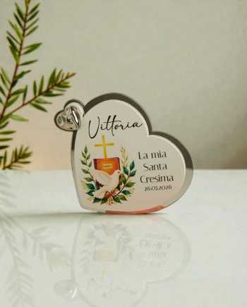 bomboniera femminuccia Cresima personalizzabile