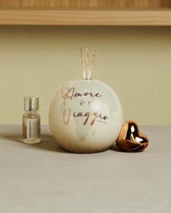 bomboniere claraluna diffusore globo oro