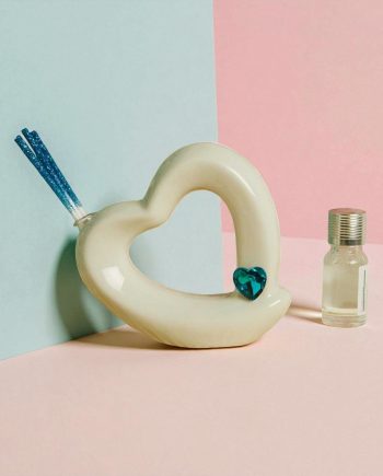 Claraluna - Diffusore Cuore Strass Blu 26116