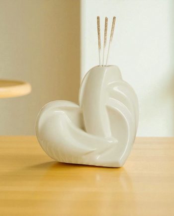 Claraluna – Diffusore Cuore Bianco Grande 26139