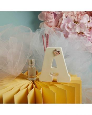 Claraluna – Profumatore Con Inziale Cuore Rosa 26296