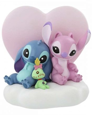 lampada cuore stitch e angel