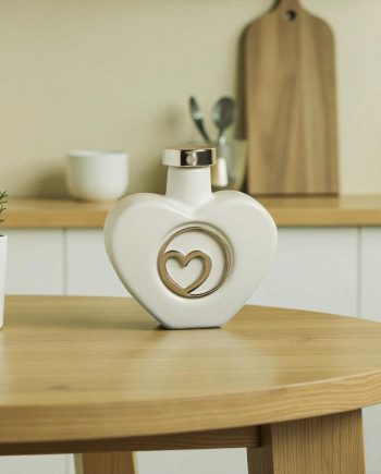 bomboniera oliera cuore silver
