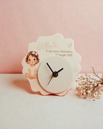 Claraluna - Orologio Bimba Personalizzabile 26352