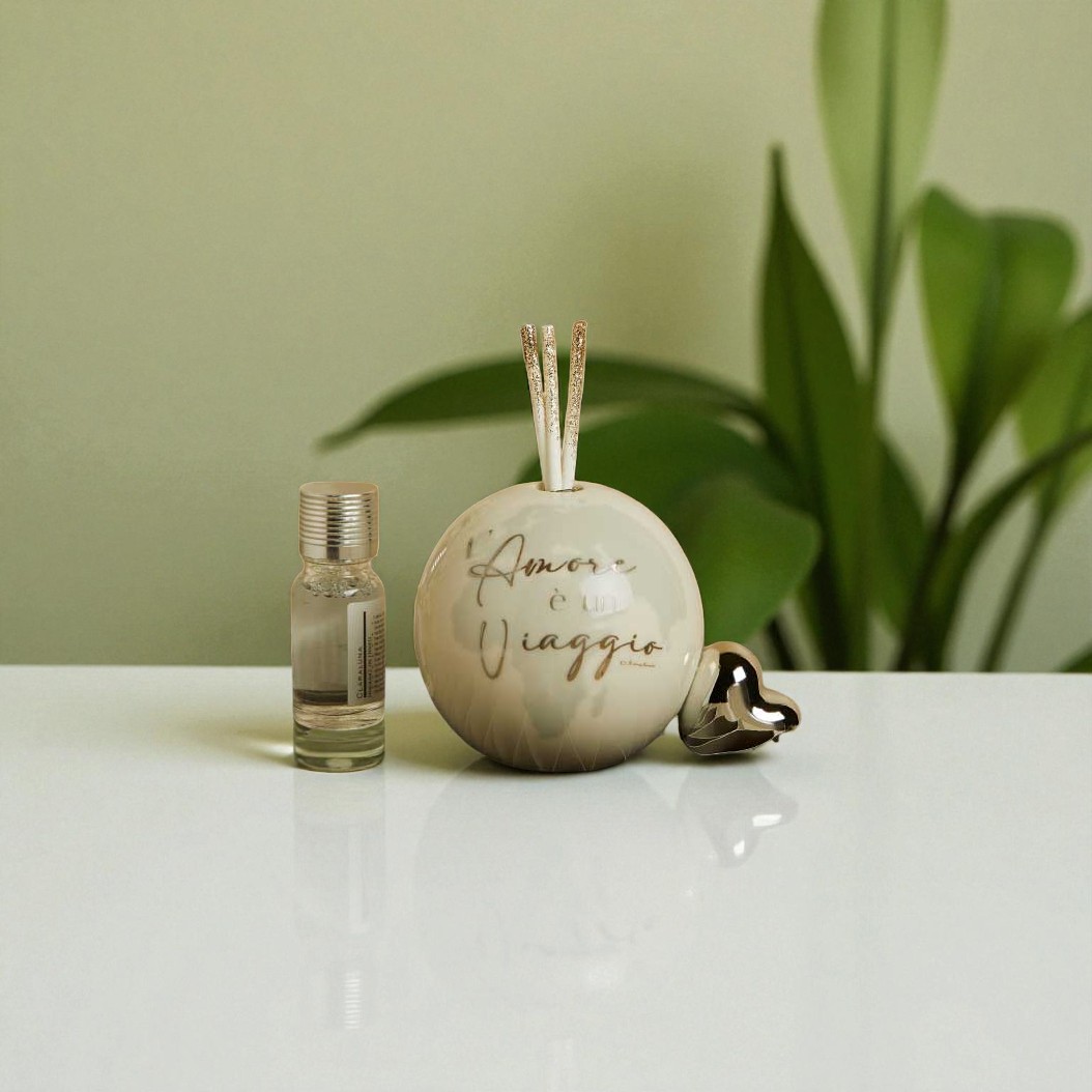 Claraluna - Diffusore Globo Silver 26122